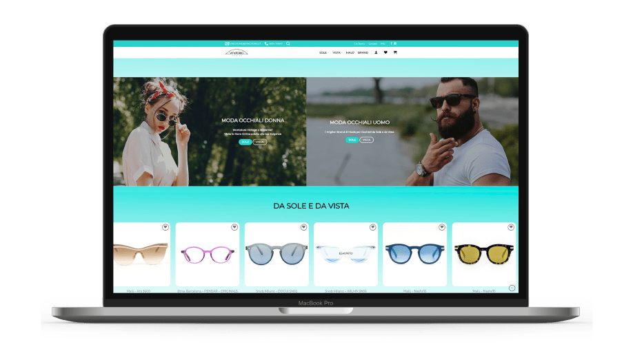 e commerce ottica vincitorio